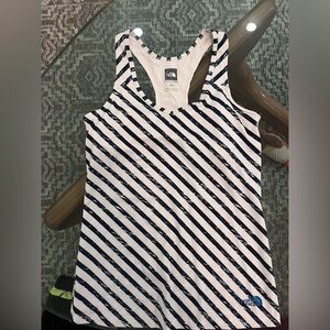 Women’s North Face Striped Workout Tank Top